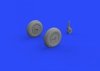 Eduard 672201 Ki-61-Id wheels TAMIYA 1/72